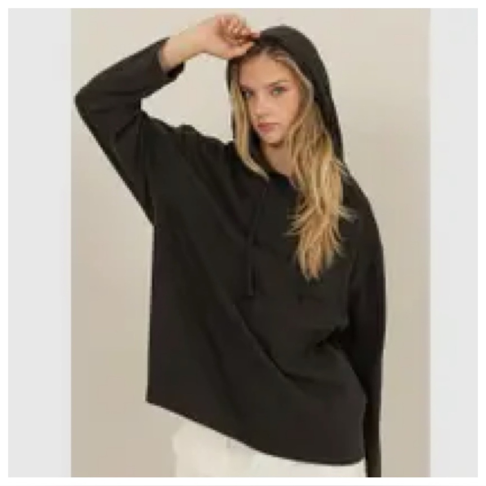 ShopEvelynne Charcoal Hoodie Sweatshirt
